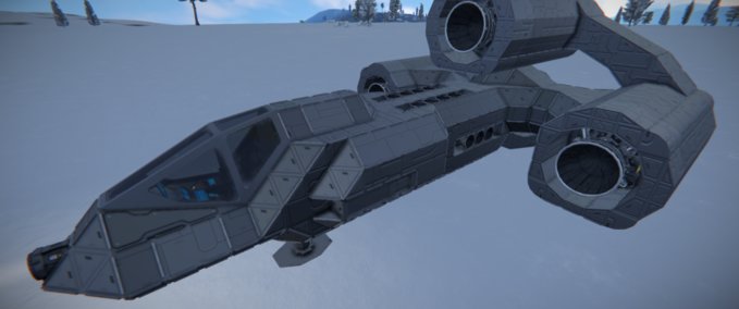Blueprint Legacy Trident Space Engineers mod
