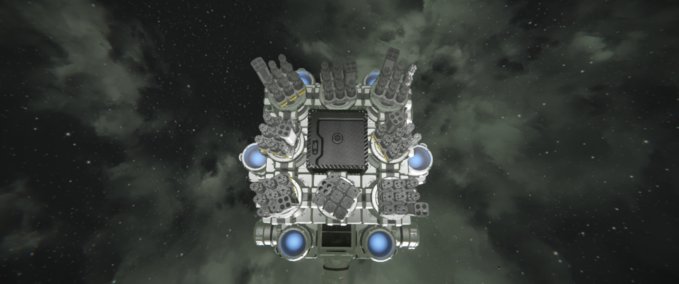 Blueprint Cannon Lancer Prototype Space Engineers mod