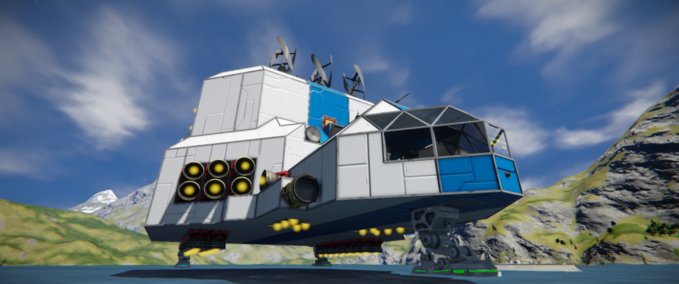 Blueprint {ClawsPT} H2 Ship Large Grid Space Engineers mod