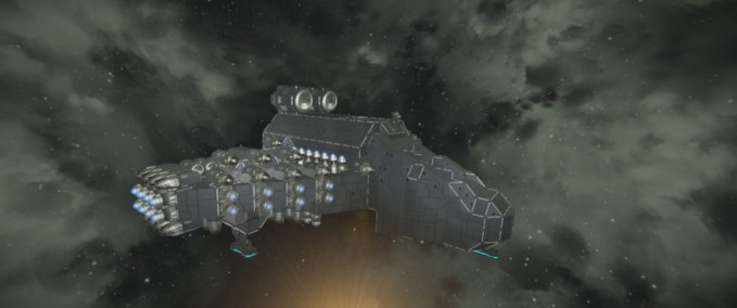 Blueprint Lander (Shell) Space Engineers mod