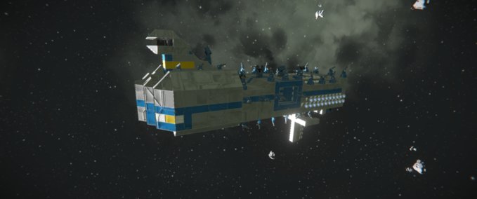 Blueprint Large Grid 9285 Space Engineers mod