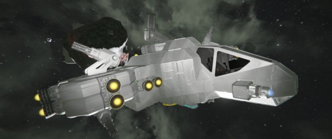 Blueprint Fighter 01 Space Engineers mod