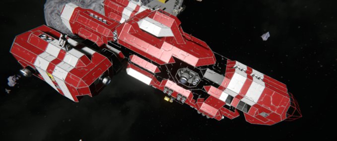 Blueprint Big Red Space Engineers mod