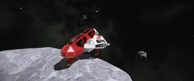 Blueprint The Red Roulette Space Engineers mod