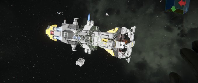 Blueprint CargoShip_Mining1 Space Engineers mod