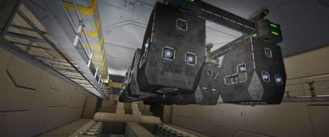 Blueprint Drop pod rack Space Engineers mod