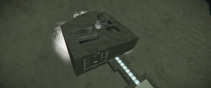 Blueprint Rest Stop 1 Space Engineers mod
