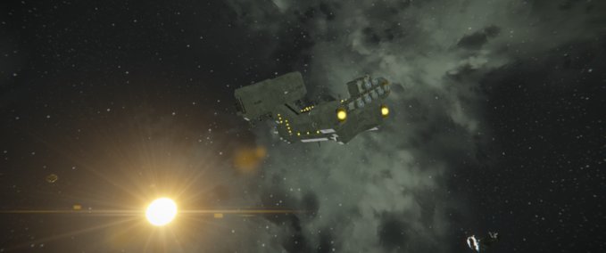 Blueprint mk1 destroyer (unfinshed) Space Engineers mod