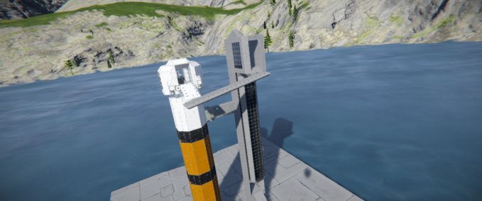 Blueprint Falcon 9 Space Engineers mod