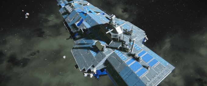 Blueprint Battle Cruiser Cerberus Space Engineers mod