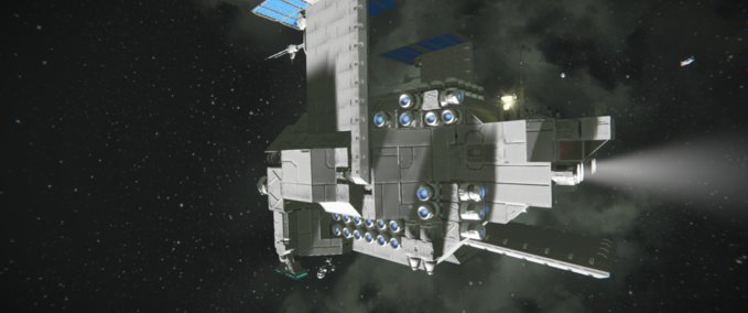 Blueprint Cosmos container Space Engineers mod