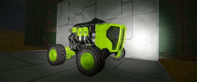 Blueprint Jet truck Space Engineers mod