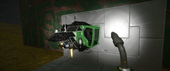 Blueprint Atmus craft Space Engineers mod