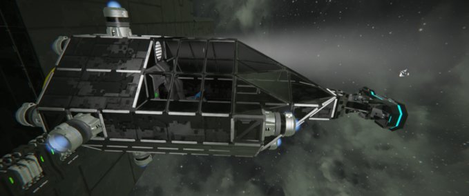 Blueprint Tug pod Space Engineers mod