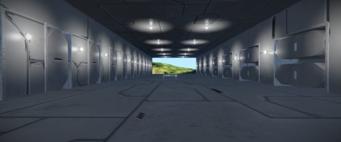 Blueprint 1by1 and 2by2 secret door test blueprint Space Engineers mod