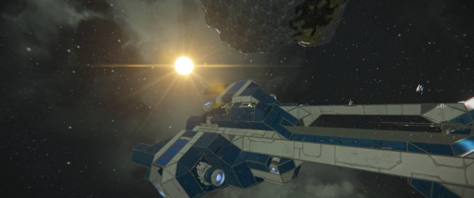 Blueprint Big Blue Space Engineers mod