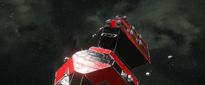 Blueprint RWI Ground Fighter / space infiltrator Space Engineers mod