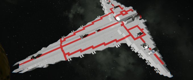 Blueprint Unity Battleship Space Engineers mod