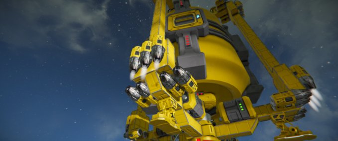 Blueprint Flydro 1.0 Space Engineers mod