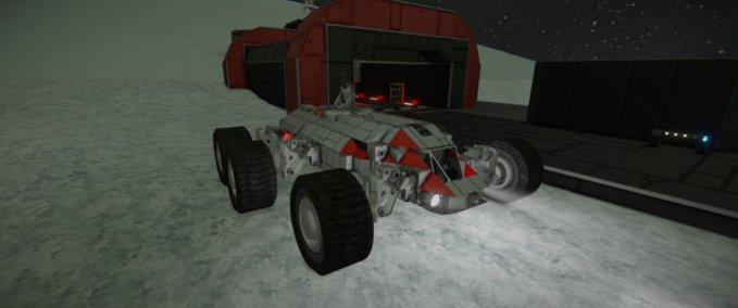 Blueprint Scout Rover Space Engineers mod