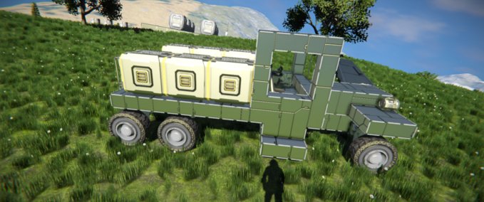 Blueprint Small Grid 7124 Space Engineers mod