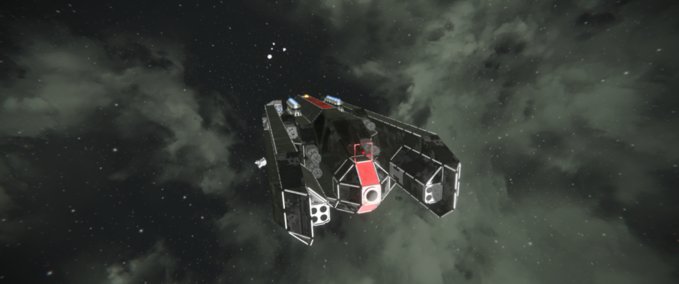 Blueprint CEU heartbreaker V1 LIGHT. Space Engineers mod