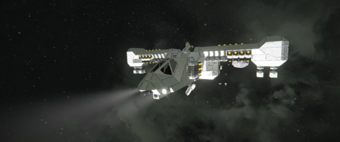 Blueprint Space fighter r8 Space Engineers mod