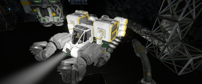 Blueprint buddy miner upgraded Space Engineers mod