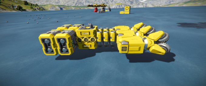 Blueprint Modular 3 X Drill Space Engineers mod