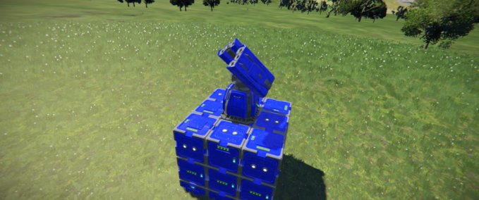 Blueprint UEF GROUND ROCKET DRONE Space Engineers mod