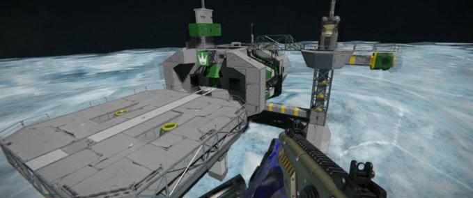 Blueprint KSH **** Outpost Space Engineers mod