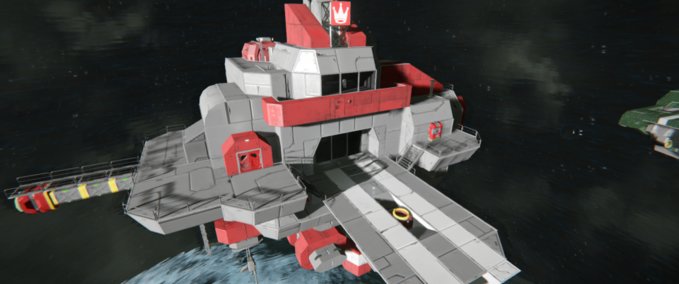 Blueprint KSH RTAT OrbitalStation Space Engineers mod