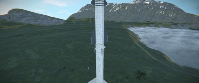 Blueprint SpaceX Starship and Super Heavy V2.5 Space Engineers mod