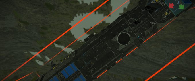 Blueprint PDC Promithius-Class Battle Ship MK5 Space Engineers mod