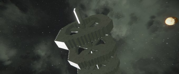 Blueprint Space Station Space Engineers mod