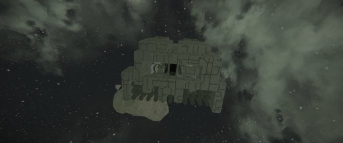 Blueprint Small fighter_Armoured WB+ Space Engineers mod