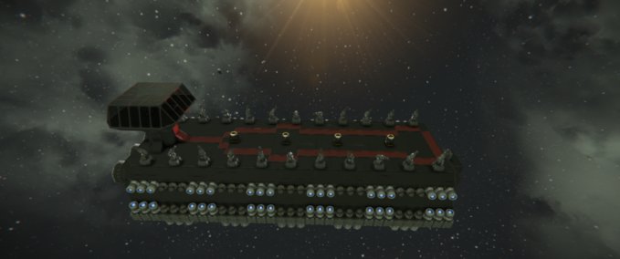 Blueprint The lucky strike Space Engineers mod