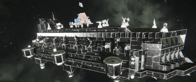 Blueprint The Dreadnought 2.0 Space Engineers mod