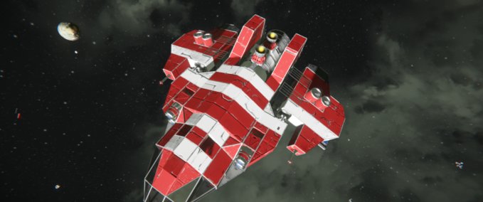 Blueprint ATLAS Shuttle [Mars] [UPDATE] Space Engineers mod