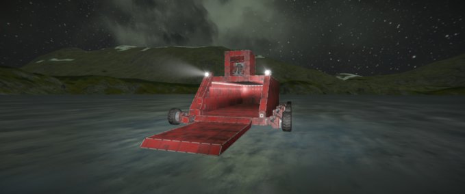 Blueprint Small rover transporter Space Engineers mod