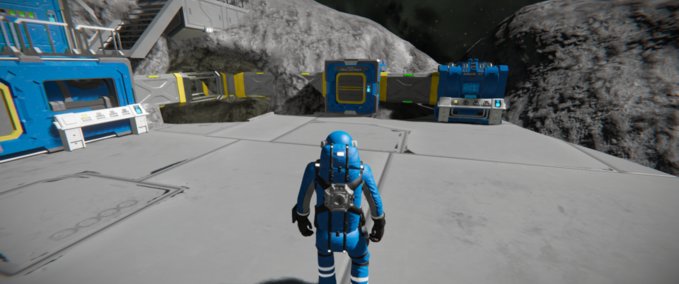 Blueprint Starting platform Space Engineers mod