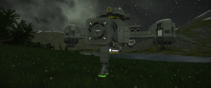 Blueprint Vulcan Space Engineers mod