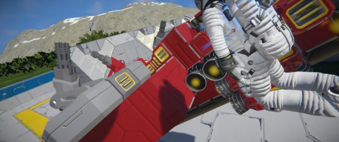 Blueprint Smoll fighter (Atmo) Space Engineers mod