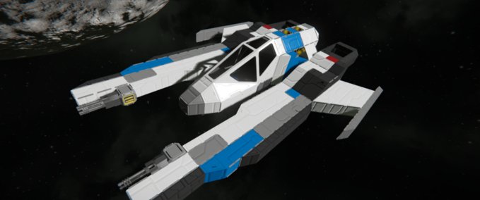 Blueprint Mass Effect SX-3 Interceptor Space Engineers mod