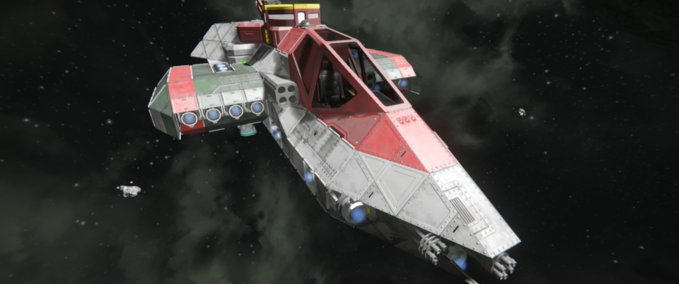 Blueprint Nat fighter(space) Space Engineers mod