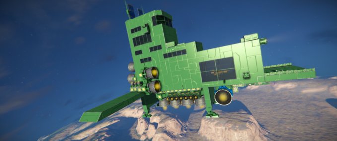 Blueprint troz6 jr Space Engineers mod