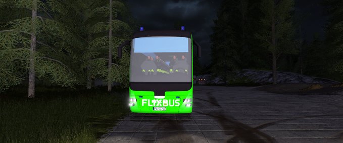 Sonstige Fahrzeuge MAN Lion Coach ,,Flixbus" Landwirtschafts Simulator mod