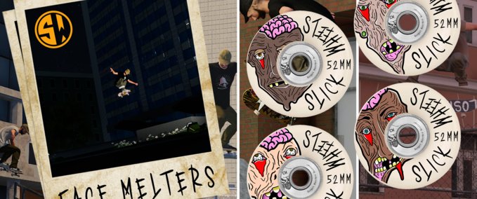 Other Slick Wheels "Face Melters" Series Skater XL mod