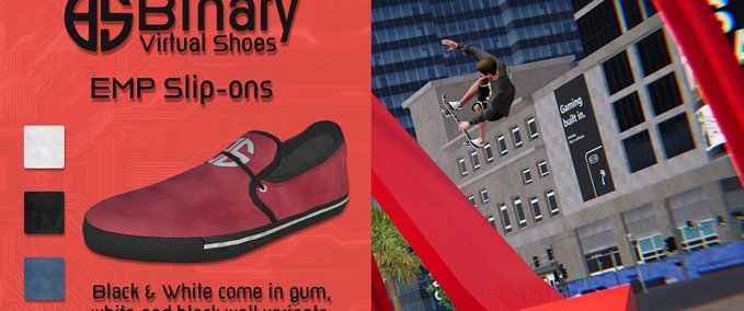 Gear Binary - EMP Slipons Skater XL mod