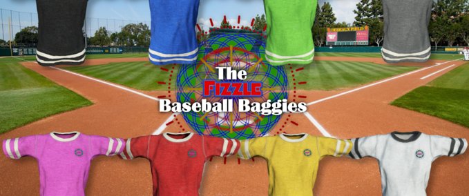 Gear The Fizzle Baseball Baggies - Women's Shirts Skater XL mod